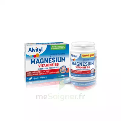 Alvityl Magnésium Vitamine B6 Libération Prolongée Comprimés Lp B/45 à Labège